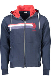 U.S. POLO ASSN. Blue Cotton Men Sweater -   -  U.S. POLO ASSN..